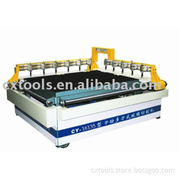 CY-16135 Manual multi-cutter glass cutting machine